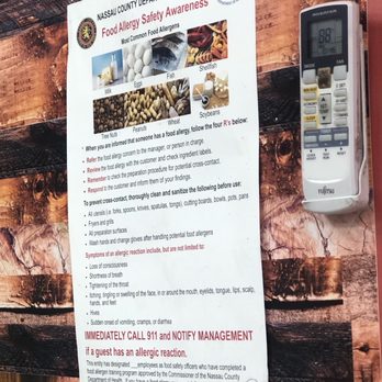Crown Chicken & Grill - Allergy and safety pister - Halal Near Me - Hicksville, New York