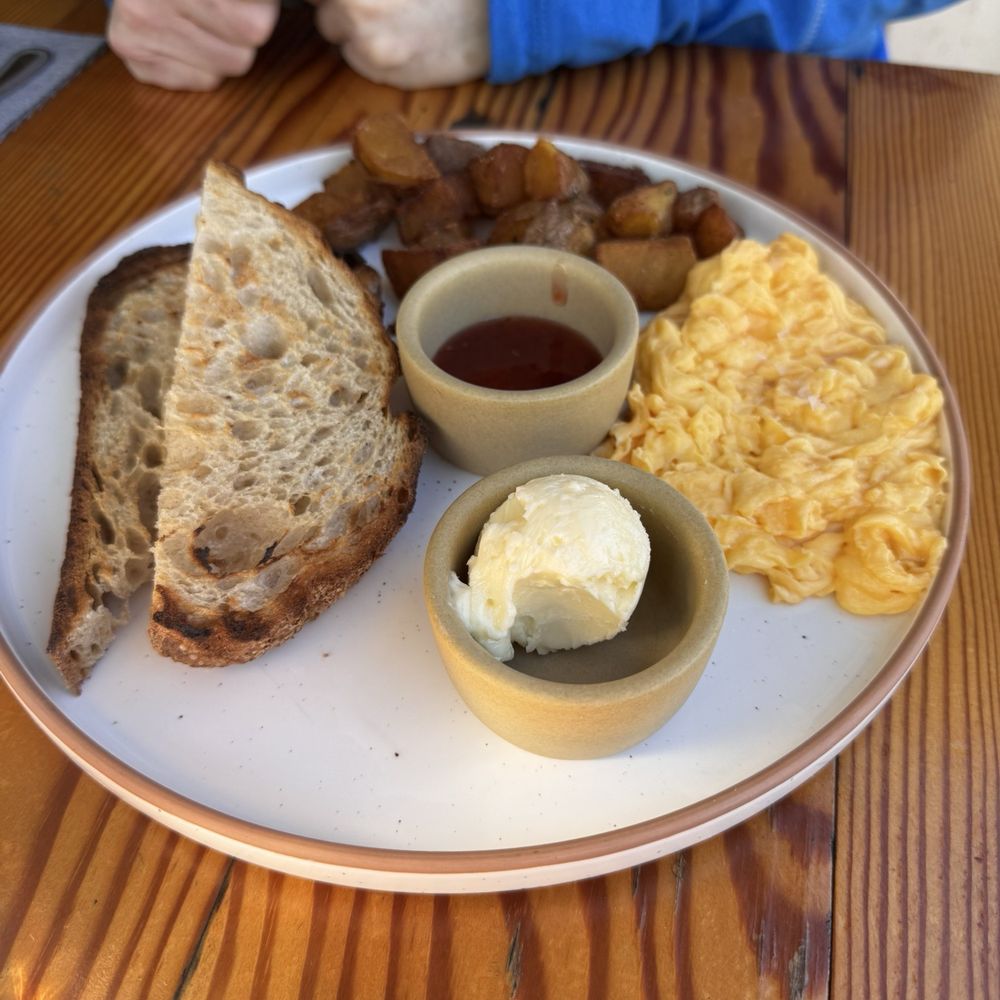 Alder & Sage - Two eggs and crispy potatoes - Breakfast & Brunch Near Me - Long Beach, California