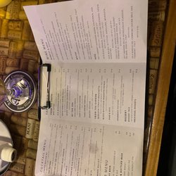 Speakeasy Tapas Lounge - Menu