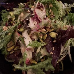 Insalata.. delicious mix of greens, snap peas etc etc... super flavorful. Insalata.. delicious mix of greens, snap peas etc etc... super flavorful.