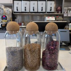 Ten One Tea House - Fresh tea display