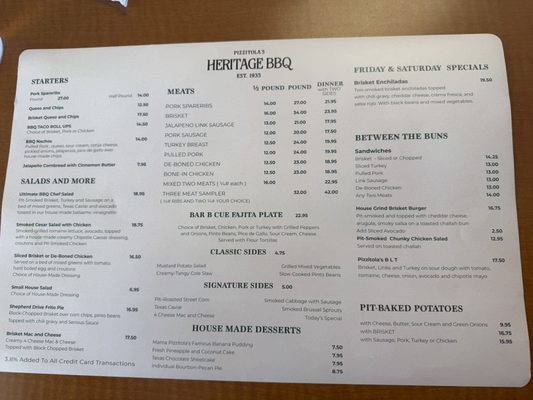 Pizzitola’s Heritage BBQ by null