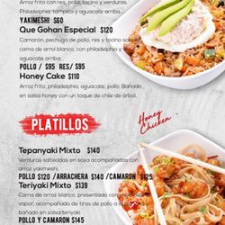 Que Rollo Sushi - Platillos y arroces