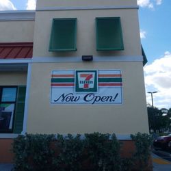 7-Eleven - Now Open sign (2019)