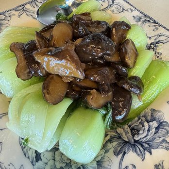 Mimi Garden - Bok choy and mushrooms - Dim Sum Near Me - Newport Beach, California Mimi Garden - Bok choy and mushrooms - Dim Sum Near Me - Newport Beach, California
