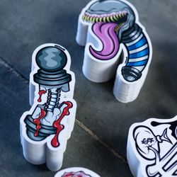 Fuego Stickers