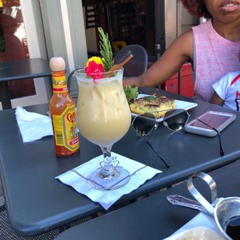 Tryst - Road to Bali $12  Rum, coconut and pineapple. Smells heavenly! - Lounges Near Me - Washington, DC, District of Columbia