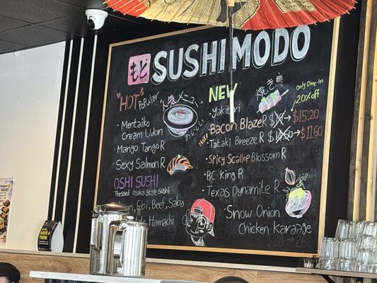 Menu photo 3 Sushi Modo Burnaby, BC