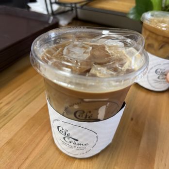 Café Crème - Oat milk cafe latte else - Cafes Near Me - Austin, Texas Café Crème - Oat milk cafe latte else - Cafes Near Me - Austin, Texas