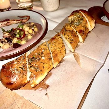 Barbounia - Bread - Greek Near Me - New York, New York