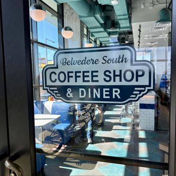 Belvedere South - the reflection of a motorcycle in the window - Coffee & Tea Near Me - Virginia Beach, Virginia