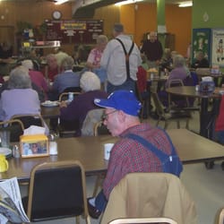 Andrew County Senior Center - Seniors enjoy dinner and activities at the Center