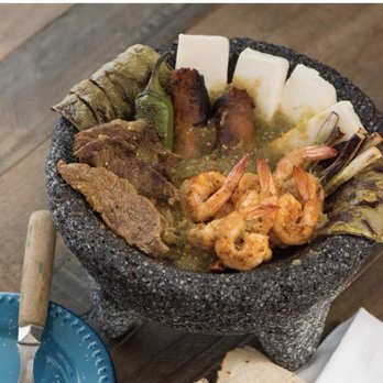 Fiesta Azul - Saint Cloud - What a Real Molcajete should look like....... - Mexican Near Me - St. Cloud, Florida