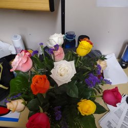 Cottage of Flowers - Excessively opened roses.