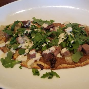 Black's Bar & Kitchen - Rib Eye Flatbread - New American Near Me - Bethesda, Maryland