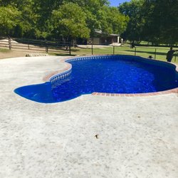 Oklahoma Pool And Patio - Semi-inground pool in Broken Arrow, Oklahoma