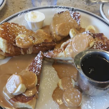 Stop 20 Diner - Peanut butter and Banana stuffed french toast - Diners Near Me - Elmont, New York Stop 20 Diner - Peanut butter and Banana stuffed french toast - Diners Near Me - Elmont, New York