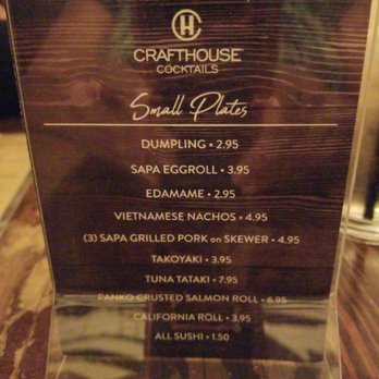 Sapa House - Happy Hour Menu - Sushi Bars Near Me - Dallas, Texas