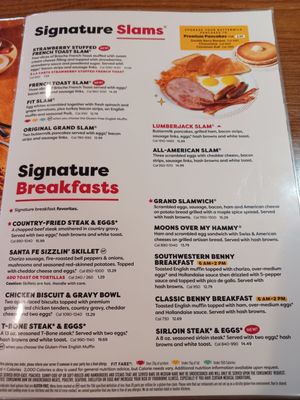 Menu photo 2 Denny's Tempe, AZ