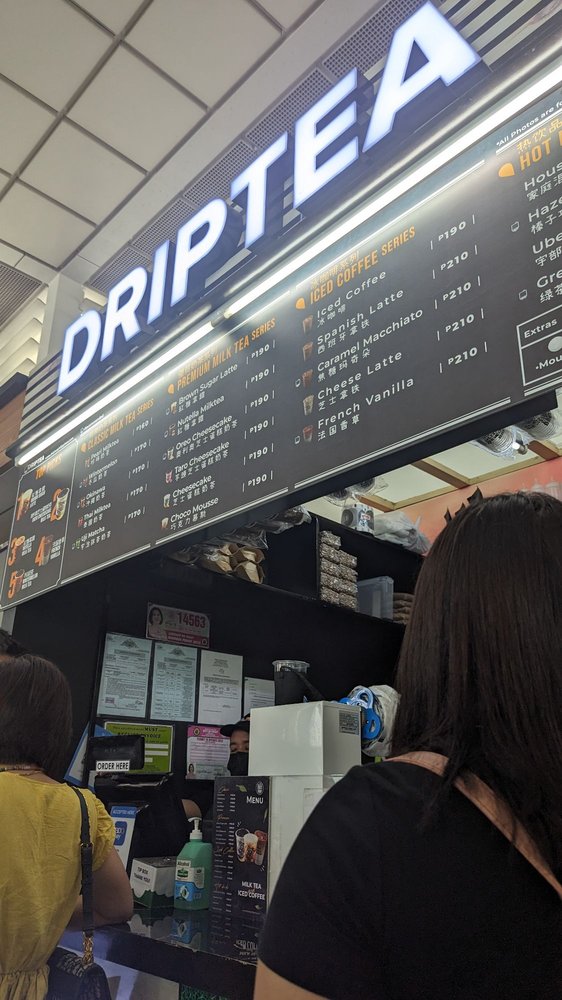 DRIP TEA Departures Rd, Metro Manila, Philippines Bubble Tea Yelp