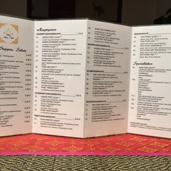 Thai Nam Tok - Speisekarte