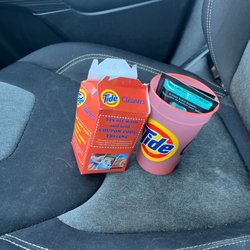 Tide Cleaners - Free stuff:) plus I spun a wheel abd got $25 off