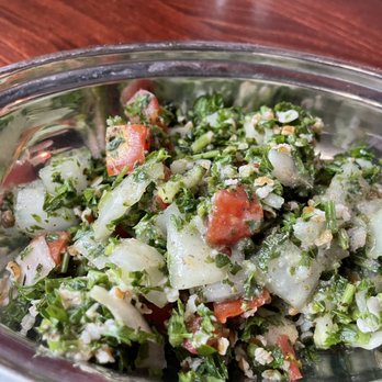 Taza Mediterranean Kitchen - The tabouleh salad-be sure to ask for it as your side salad - Mediterranean Near Me - Middleton, Wisconsin Taza Mediterranean Kitchen - The tabouleh salad-be sure to ask for it as your side salad - Mediterranean Near Me - Middleton, Wisconsin