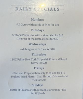 Menu photo 5 Rodos Greek Taverna Columbus, OH