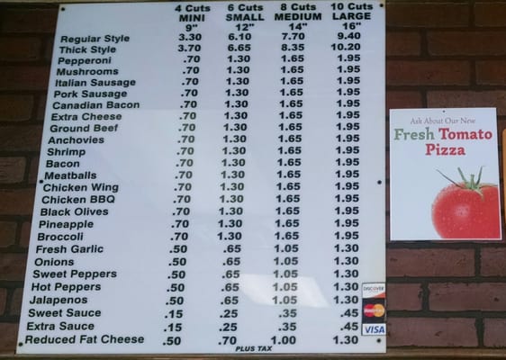 Menu photo 2 Gerry's Pizzeria Wilkes Barre, PA