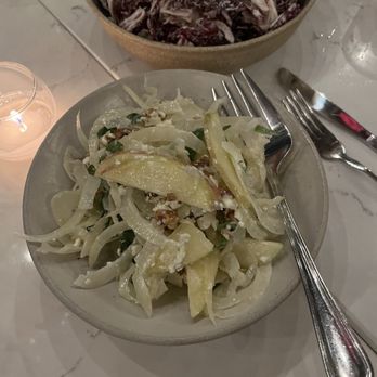 Yalla - Fennel & Apple Salad; Radicchio Salad - Mediterranean Near Me - Portland, Oregon Yalla - Fennel & Apple Salad; Radicchio Salad - Mediterranean Near Me - Portland, Oregon