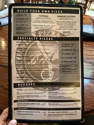 Menu photo 1 Backcountry Pizza & Tap House Boulder, CO Menu photo 1 Backcountry Pizza & Tap House Boulder, CO