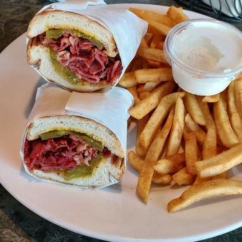 John's Restaurant - Pastrami with fries - American Near Me - Palm Springs, California John's Restaurant - Pastrami with fries - American Near Me - Palm Springs, California