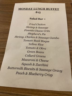 Menu photo 7 Georgia Comfort Kitchen Savannah, GA