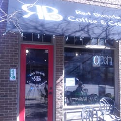 Red Bicycle Coffee & Crepes - This is the front of the store, on 5th Ave. N
