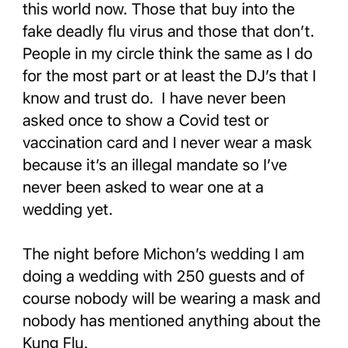 Elegant Entertainment - Email exchange between the owner of this company as well as their headlining DJ and my wife to be just a few weeks before our wedding. - DJs Near Me - Las Vegas, Nevada