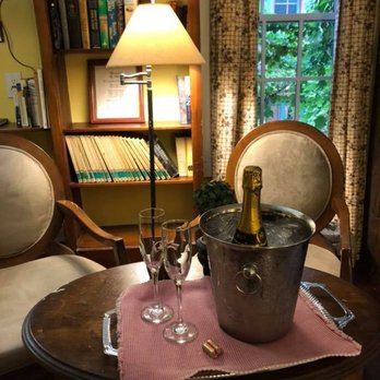 Pig Hill Inn - I ordered ahead on my honeymoon for a bottle of champagne chilled in our room! - Bed & Breakfast Near Me - Cold Spring, New York