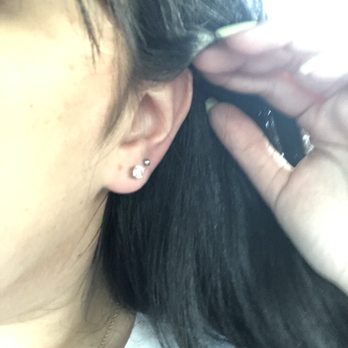 Almost Famous Tattoo Parlour - 2nd lobe piercing - Tattoo Near Me - Miami, Florida