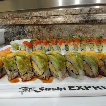 Sushi Express - Tasty rolls. Loaded with freshness and flavor. Rice was perfect. - Korean Near Me - San Antonio, Texas Sushi Express - Tasty rolls. Loaded with freshness and flavor. Rice was perfect. - Korean Near Me - San Antonio, Texas