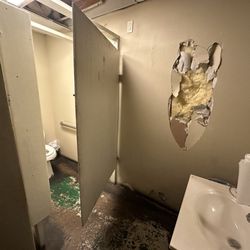 Buffalo Bill's Bar & Grill - The bathroom (it worked!)
