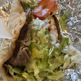 Bo Diddley's Deli - a pita sandwich with lettuce and tomatoes - Delis Near Me - Saint Joseph, Minnesota