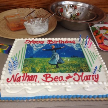 Rose Bakery - Thought this would be complicated but it wasn't--Sound of Music cake. - Bakeries Near Me - Van Nuys, California Rose Bakery - Thought this would be complicated but it wasn't--Sound of Music cake. - Bakeries Near Me - Van Nuys, California