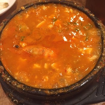 Lighthouse Tofu - Medium level spicy - tofu soup - mixed combination - Korean Near Me - Annandale, Virginia Lighthouse Tofu - Medium level spicy - tofu soup - mixed combination - Korean Near Me - Annandale, Virginia