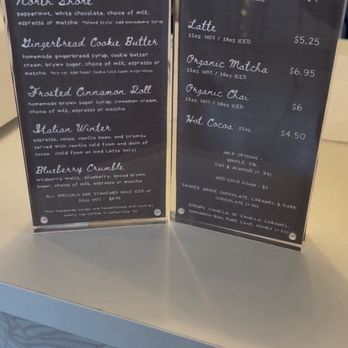 Barefruit Cafe - Drink menu - Coffee & Tea Near Me - Arlington, Tennessee