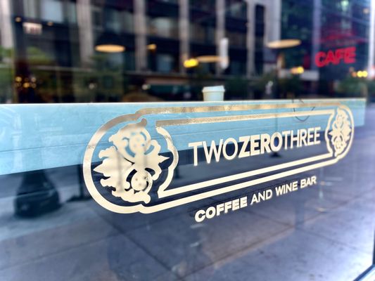 Two Zero Three Coffee Bar by null