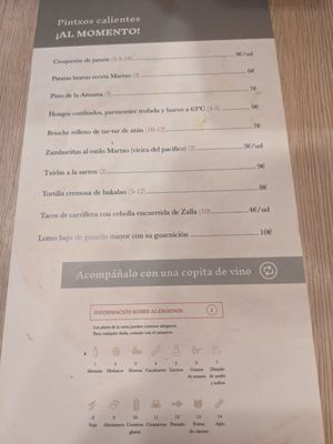 Menu photo 2 MARTXO BGC Bilbo, BI