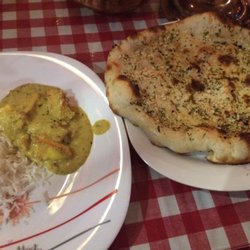Restaurang Gandhi - Paneer korma m. Vitlöksnaan