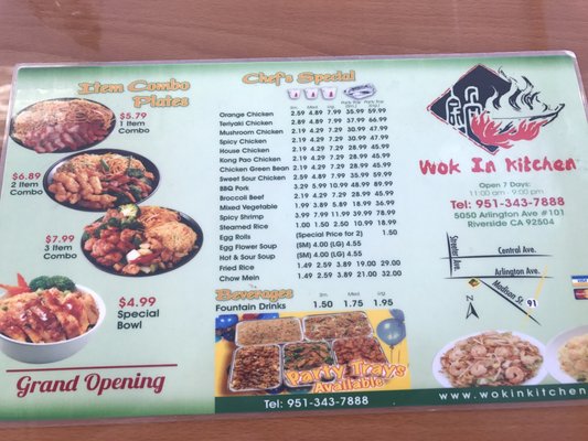 Menu photo 2 Wok In Kitchen Riverside, CA Menu photo 2 Wok In Kitchen Riverside, CA