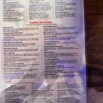 Rosa Madera - Menu - Mexican Near Me - Santa Ana, California