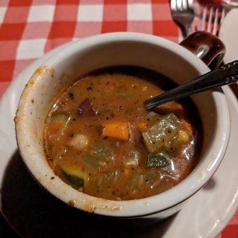 Lanza's Restaurant - Minestrone soup - Italian Near Me - Kings Beach, California