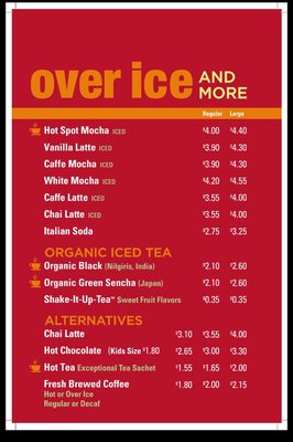 Menu photo 4 Hot Spot Coffee House Johnstown, OH Menu photo 4 Hot Spot Coffee House Johnstown, OH